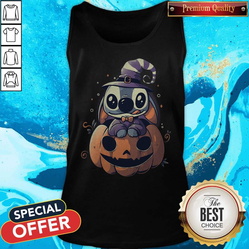 Top Stitch Pumpkin Halloween Shirt
