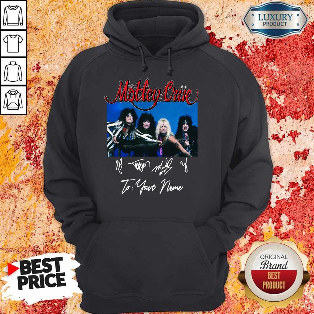 Tour 2020 2021 Motley Crue To Your Name Signatures Shirt