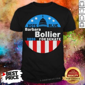 Barbara Bollier For Senate 2020 Election Democrat Voting T-Shirt