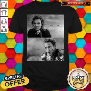 Whatever It Takes Black Widow And Iron Man Shirt