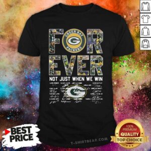 Overjoyed Green Bay Packers Forever 1 Signatures Shirt