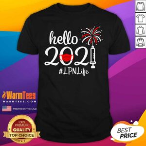 Hot Hello 2021 LPN Life Face Mask Christmas Shirt