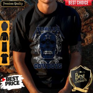 Awesome Skull Metallica Dallas Cowboys Shirt