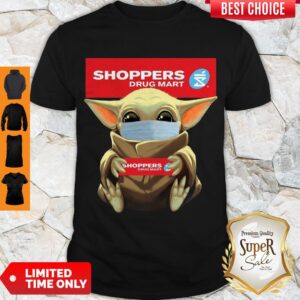 Cute Baby Yoda Face Mask Hug Shoppers Drug Mart Shirt