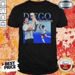 Original Diego Armando Maradona Soccer World Cup Shirt