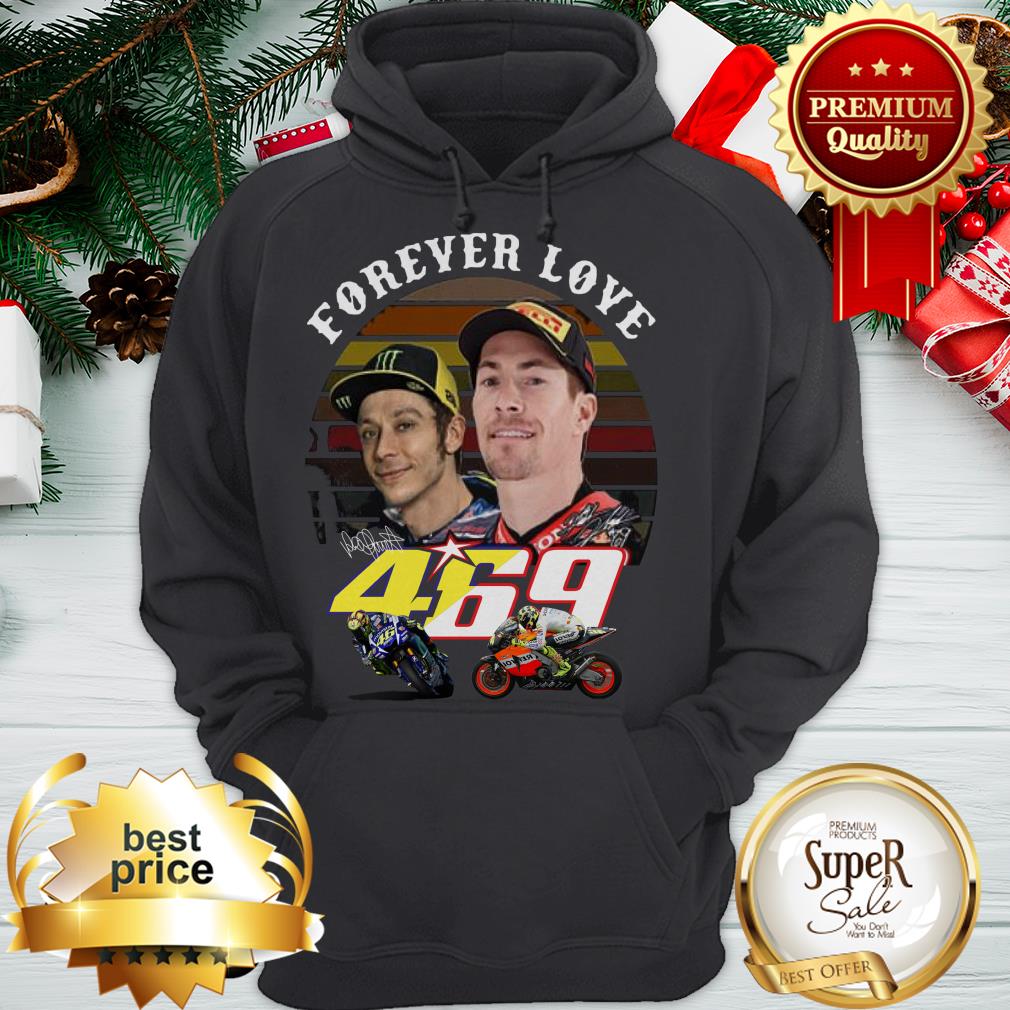 Valentino Rossi Forever Love 469 Nicky Hayden Signature Vintage Shirt