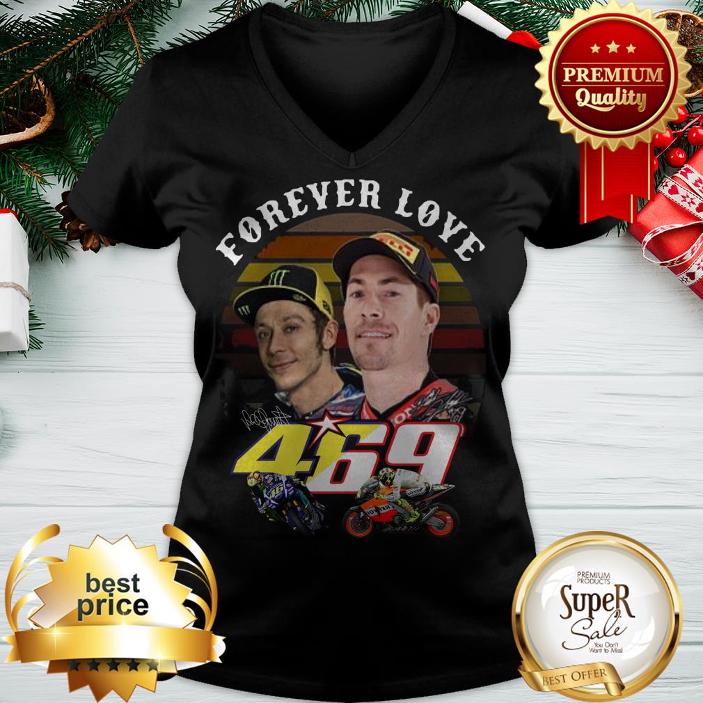 Valentino Rossi Forever Love 469 Nicky Hayden Signature Vintage Shirt