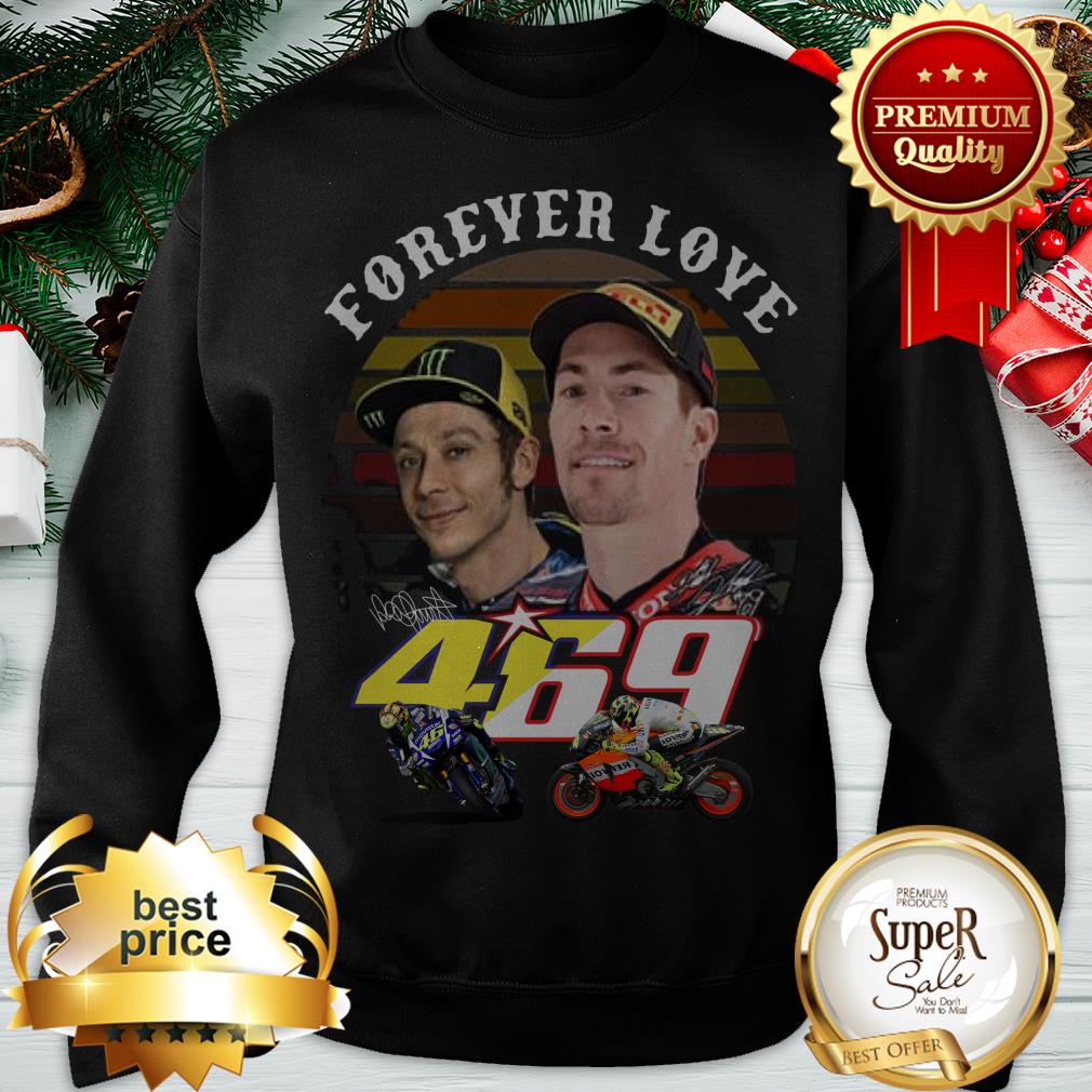 Valentino Rossi Forever Love 469 Nicky Hayden Signature Vintage Shirt