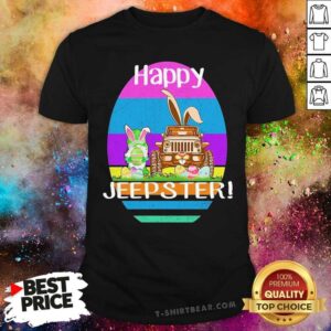 Original Gnome And Jeep Happy Jeepster Easter Shirt