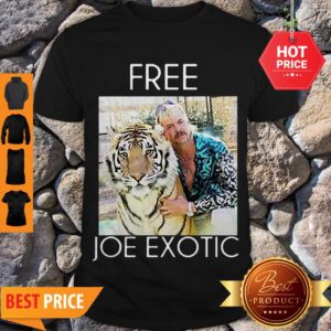 Cute Free Joe Exotic Hug Tiger Shirt