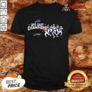 Official Buffalo Bills 2020 AFC East Champions One Family Shirt
