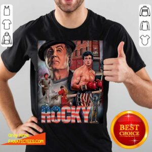 Original Rocky Balboa American Flag Shirt