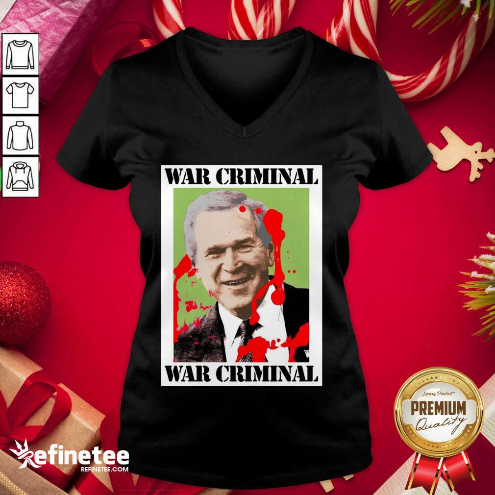 Wonderful War Criminal George Bush Shirt