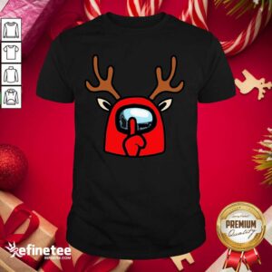 Good Quality Among Us Reindeer Imports Shirt