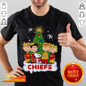 Funny Snoopy The Peanuts Kansas City Chiefs Christmas Shirt