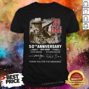 Funny Big Jake 50th Anniversary 1971 2021 Signature Shirt
