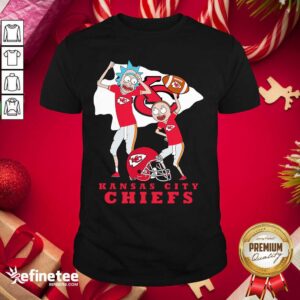 Hot Rick And Morty Kansas City Chiefs Shirt