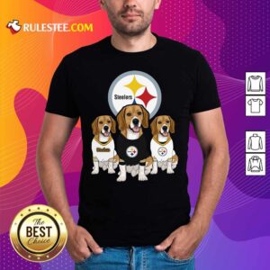 Hot Beagle Pittsburgh Steelers Logo Shirt
