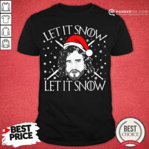 Good Jon Snow Let It Snow Let It Snow Christmas Shirt