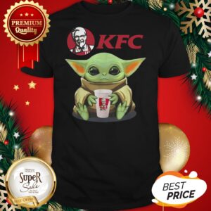 Official Star Wars Baby Yoda Hug KFC Mandalorian Shirt