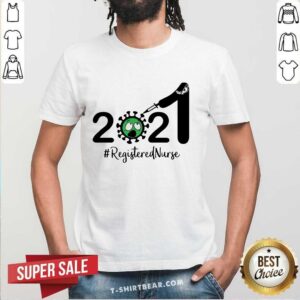 Grateful 2021 Coronavirus Registered Nurse Shirt
