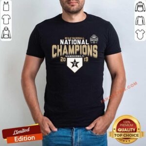 Vanderbilt Commodores 2019 NCAA Baseball National Champions Shirt