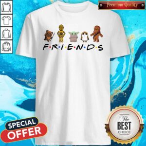 Pretty Star War Character Chibi Friend Shirt
