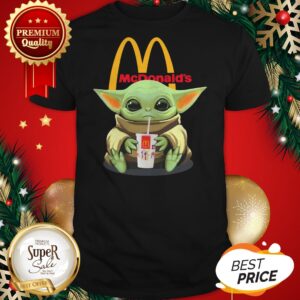 Star Wars Baby Yoda Hug McDonald Mandalorian Shirt
