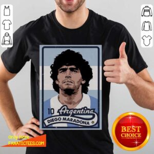 Official Rip 10 Argentina Diego Maradona 1960 2020 Shirt