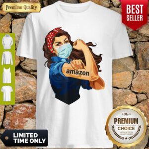 Official Strong Woman Mask Tattoo Amazon Shirt