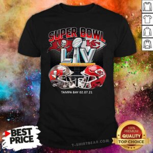 Emotional Tampa Bay Buccaneers Vs Kansas City Chiefs Super Bowl LV 55 Champions Shirt