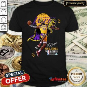 Official Los Angeles Lakers King James All Star 2019 Signature Shirt
