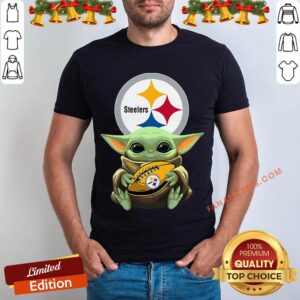 Perfect Baby Yoda Hugging Pittsburgh Steelers Shirt