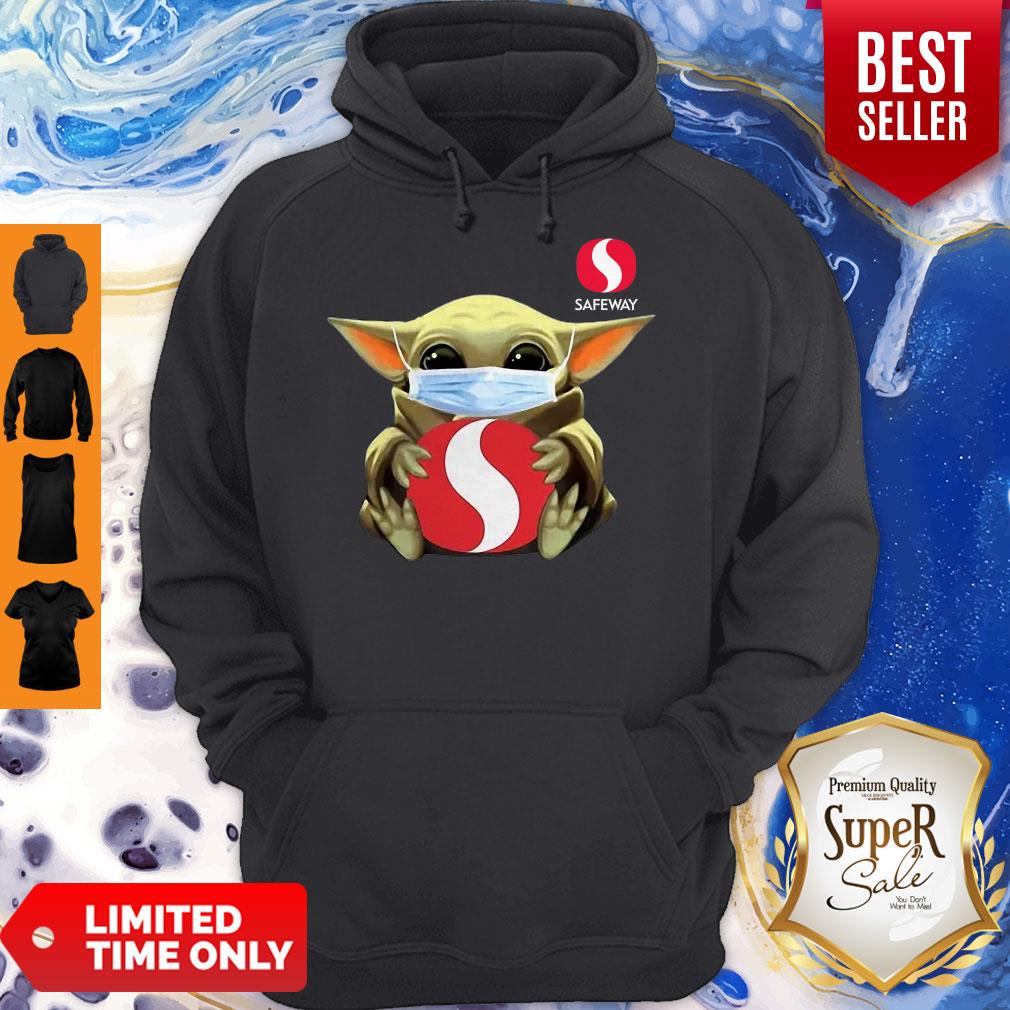 Top Star Wars Baby Yoda Face Mask Hug Safeway Covid-19 Shirt