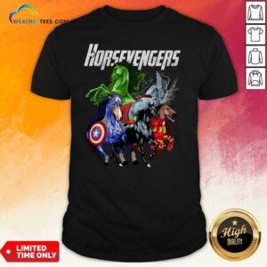 Hot Horse Marvel Avengers Horsevengers Shirt