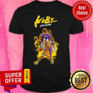 Kobe April 13 2016 Baseball Shirt