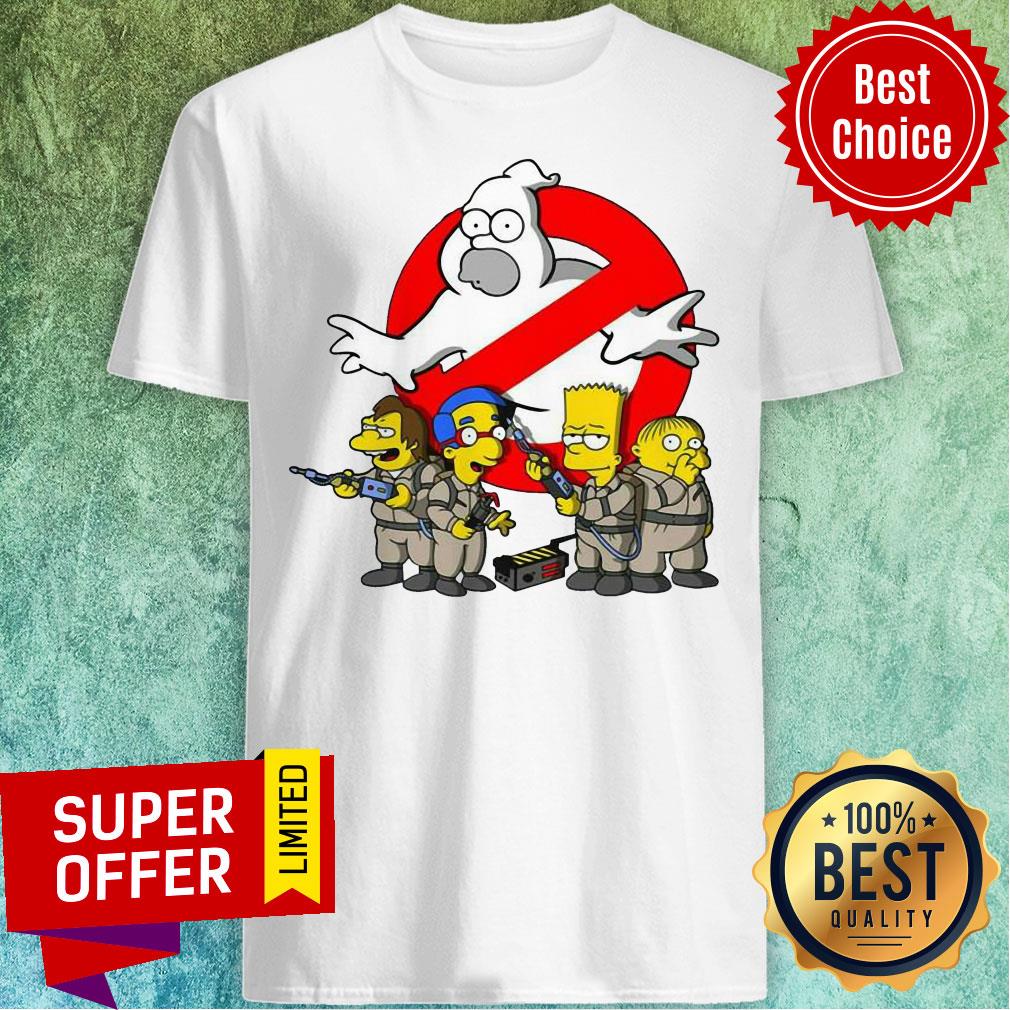 Premium Homer Busters Simpsons Shirt