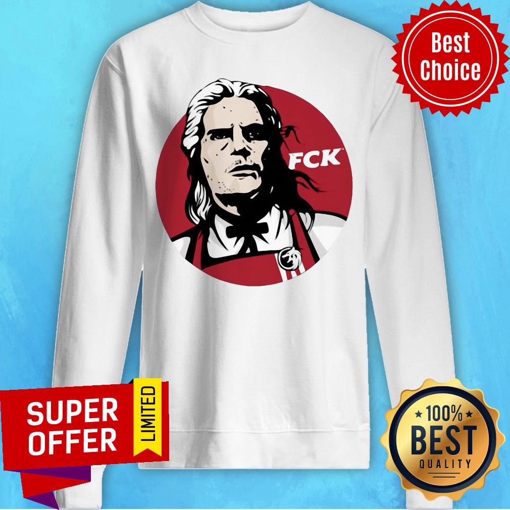 Top Geralt Of Rivia FCK Shirt