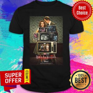 Nice Marvel WandaVision Through The Years Poster Shirt