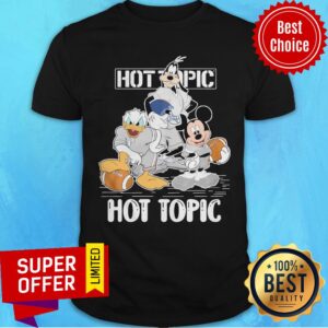 Awesome Mickey Donald Goofy Hot Topic Shirt