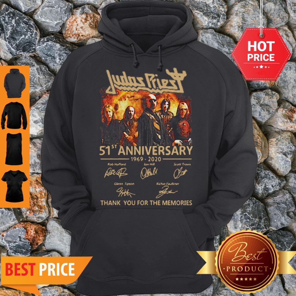 Judas Priest 51st Anniversary 1969-2020 Signatures Shirt