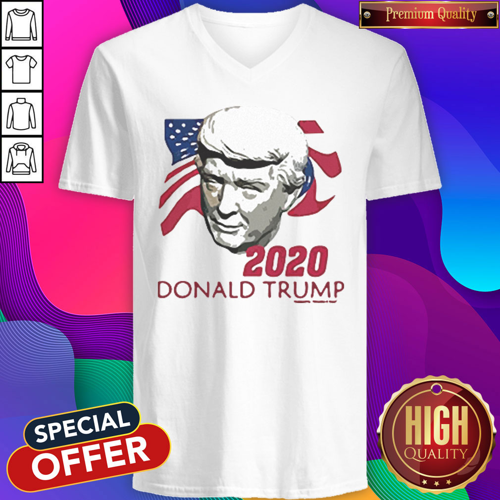 2020 Donald Trump American Flag Independence Day Shirt