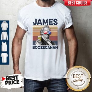 Nice Vintage James Boozecanan Shirt