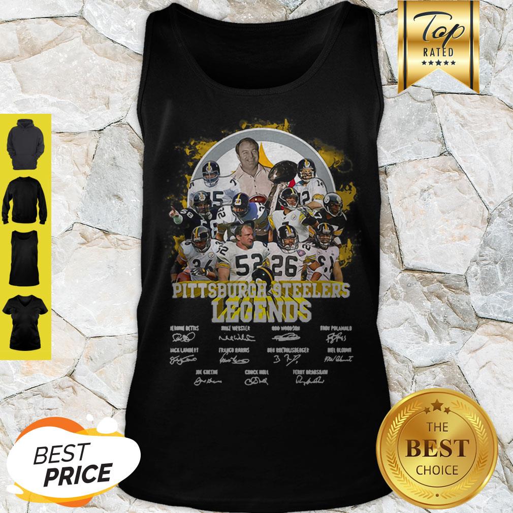 Pittsburgh Steelers Legends All Team Player Signatures Shirt