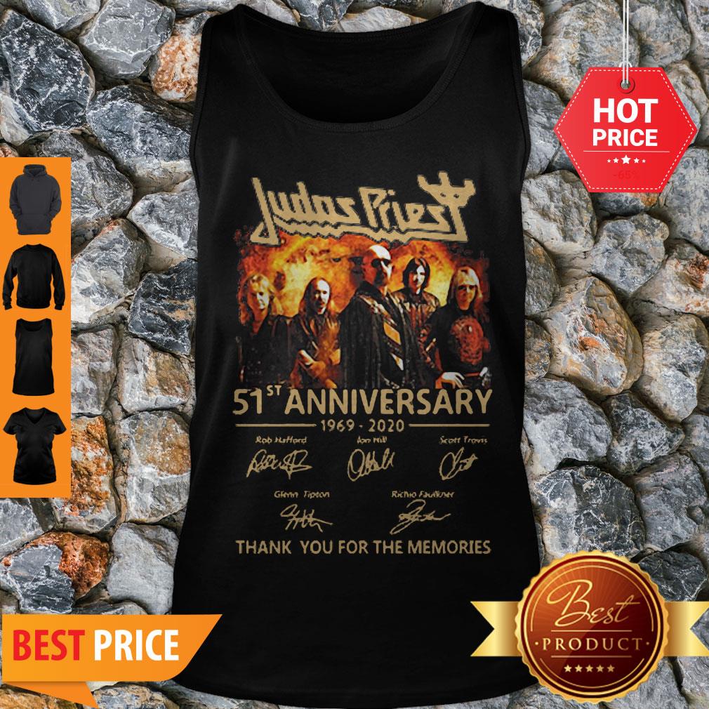 Judas Priest 51st Anniversary 1969-2020 Signatures Shirt