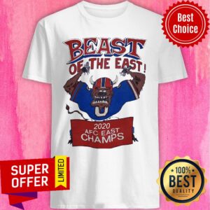Funny Beast Of The East 2020 AFC East Champs Shirt