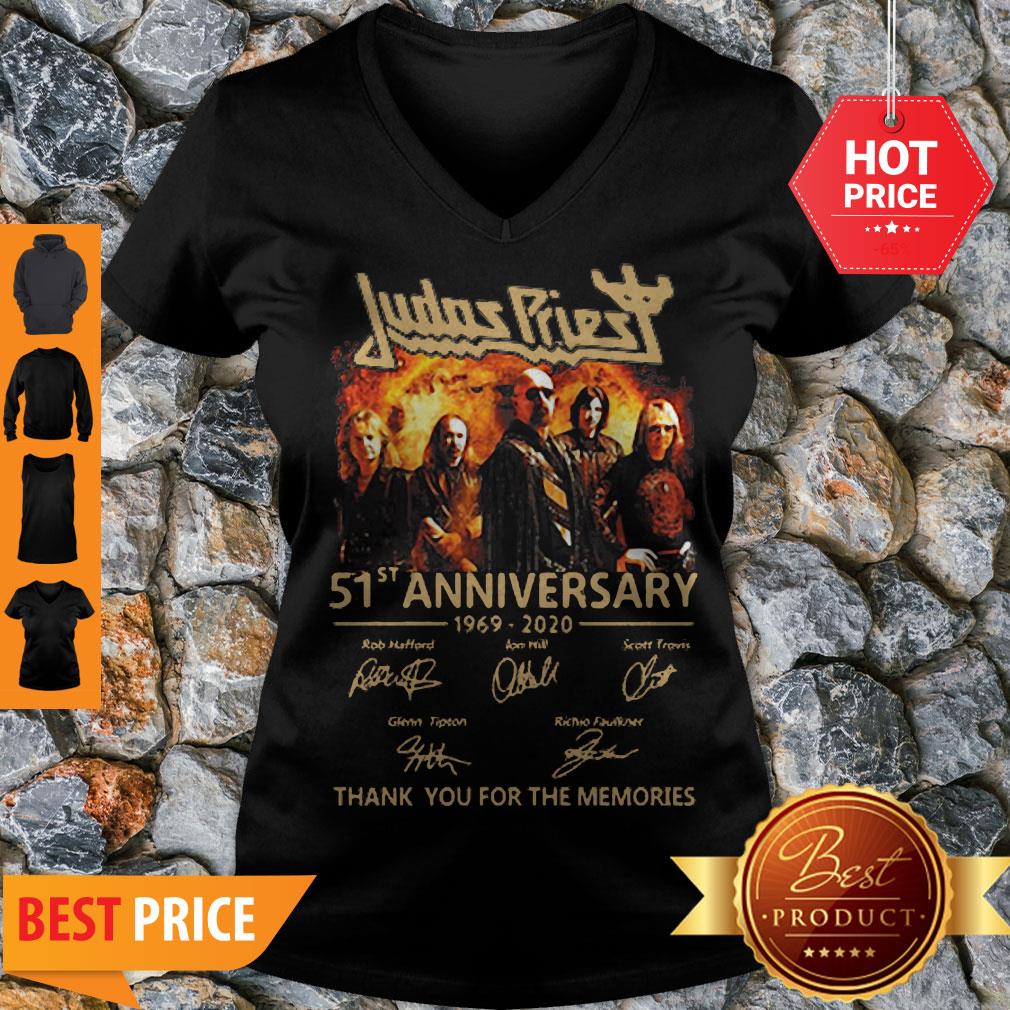 Judas Priest 51st Anniversary 1969-2020 Signatures Shirt