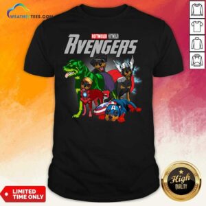 Nice Marvel Avengers Rottweiler Rvengers Shirt