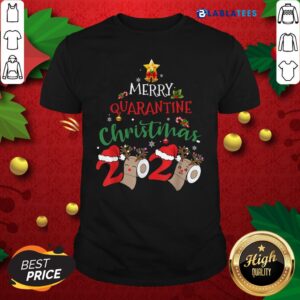 Funny Merry Quarantine Christmas Shirt