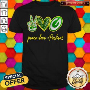 Premium Peace Love Packers Shirt